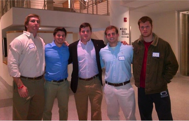 IFC Meeting 2012: Evan, Javi, Will, Taylor, and Sawyer