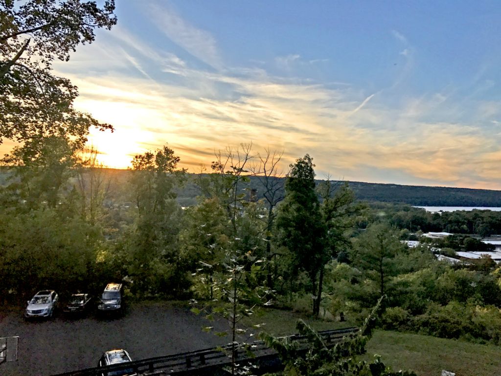 Every day at Sigma Nu ends with an awesome sunset!