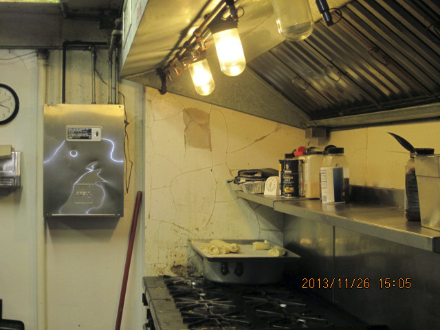 Kitchen Repair: before